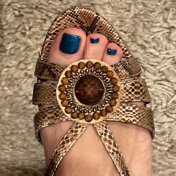 Anne Klein wedge with Copper and Brown NWOT size 9 - Picture 9 of 9